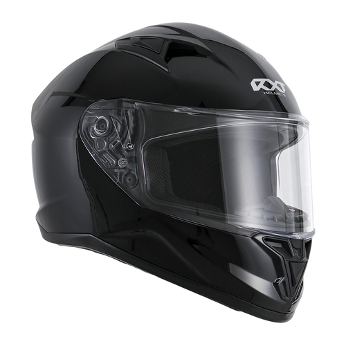 RXT '825 Street 2' Full-Face Helmet - Solid Gloss Black