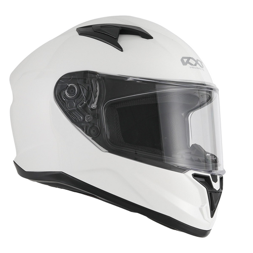RXT '825 Street 2' Full-Face Helmet - Solid Gloss White