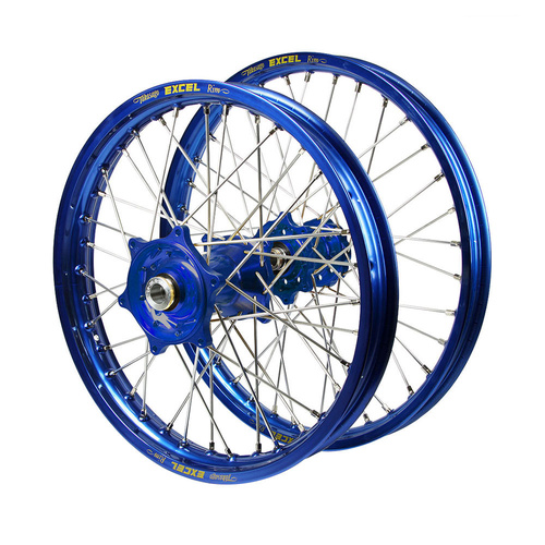 Honda Haan Blue Hubs / Excel Blue Rims Wheel Set