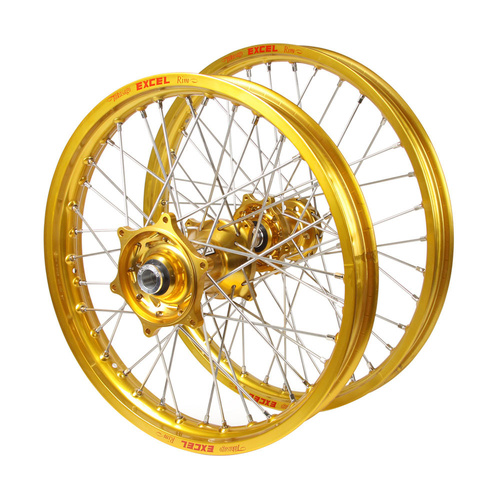 Honda Haan Gold Hubs / Excel Gold Rims Wheel Set