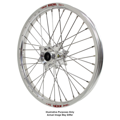 Honda Africa Twin CRF1000L Adventure Haan Silver Hubs / Excel Silver Rims Front Wheel