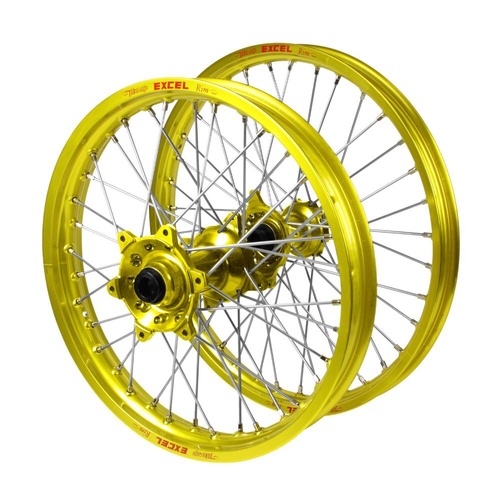 KTM Haan Yellow Hubs / Excel Yellow Rims Wheel Set
