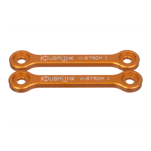 KoubaLink 19mm Lowering Link V-STROM-1 - Orange