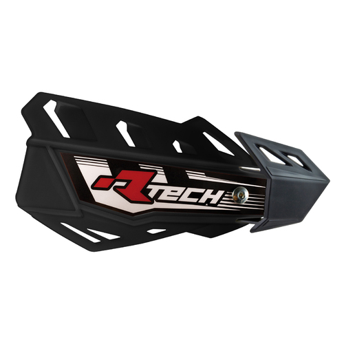 Rtech Black FLX MX Handguards - Includes Mounting Kit