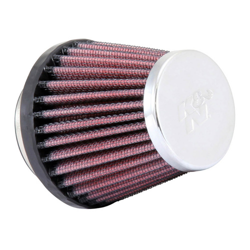 K&N Universal Chrome Filter KRC-1070 (Indent)