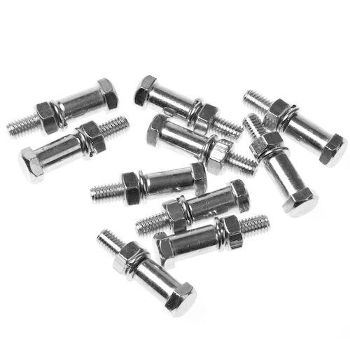 Whites Lever Pivot Pins 8mm Diam Honda XR 10Pc Card