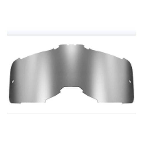 LS2 AURA GOGGLE SILVER IRIDIUM LENS