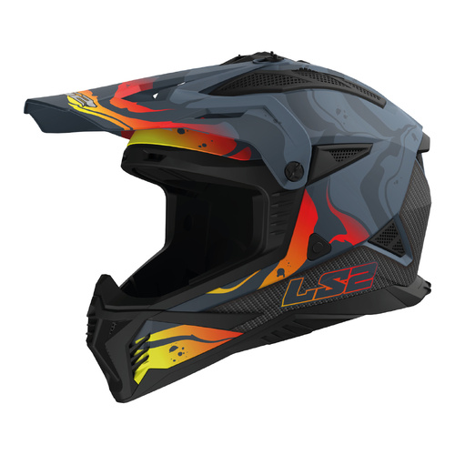 LS2 "MX708 Fast II Wash" MX Helmet