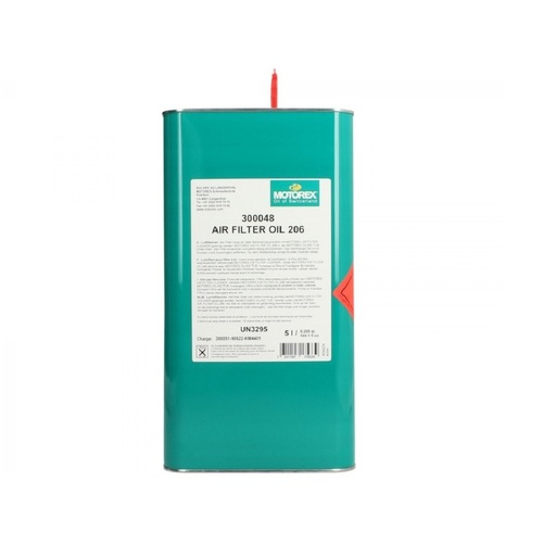 Motorex Air Filter Oil 206 5 Litre