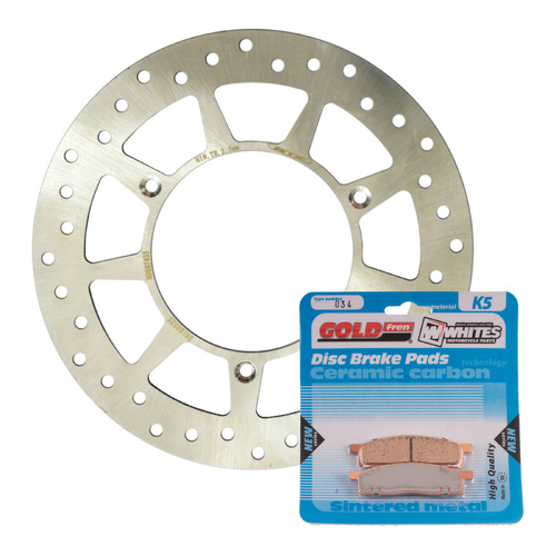 Brake Disc & Pad Front Kit - Yamaha YZ85 / LW '02-'20