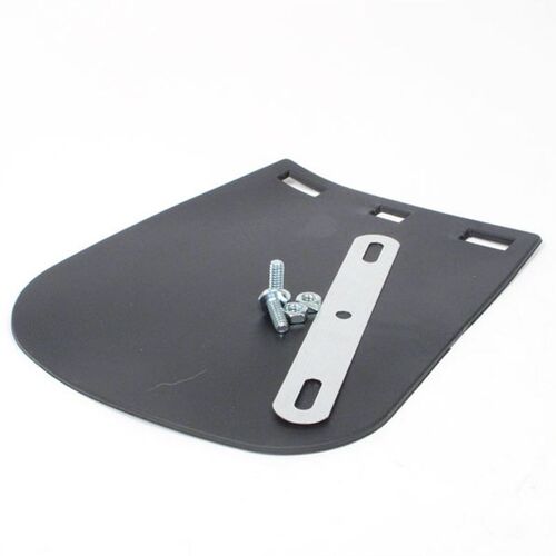 Whites Mudflap Black PVC Lge Motorcycle