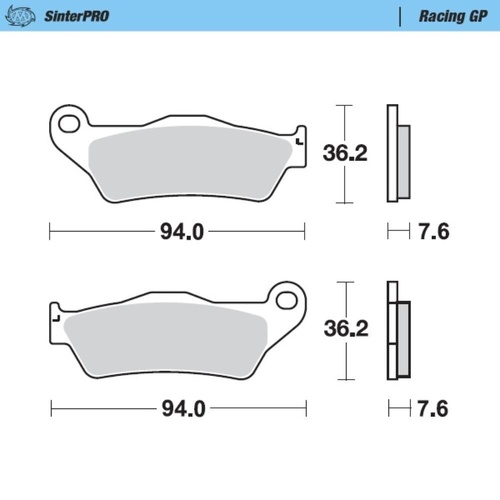 Moto-Master Vertemati SinterPro Racing GP Front Brake Pads