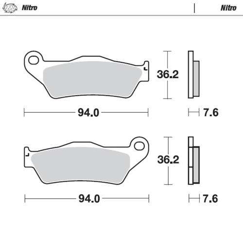 Moto-Master VOR Nitro Front Brake Pads