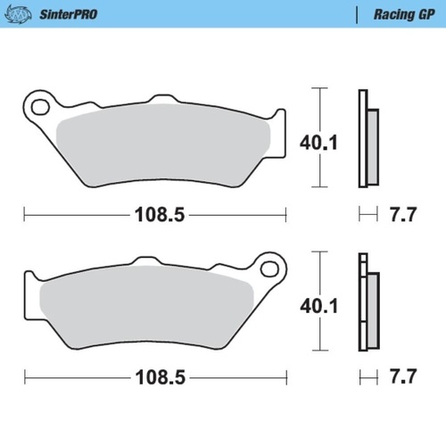 Moto-Master Aprilia SinterPro Racing GP Front Brake Pads
