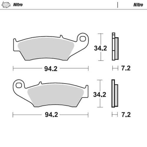Moto-Master Aprilia Nitro Front Brake Pads