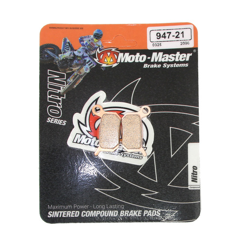 Moto-Master Cobra Nitro Rear Brake Pads CX 50 Big Wheel 2010-2017