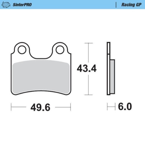 Moto-Master Montesa SinterPro Racing GP Front Brake Pads