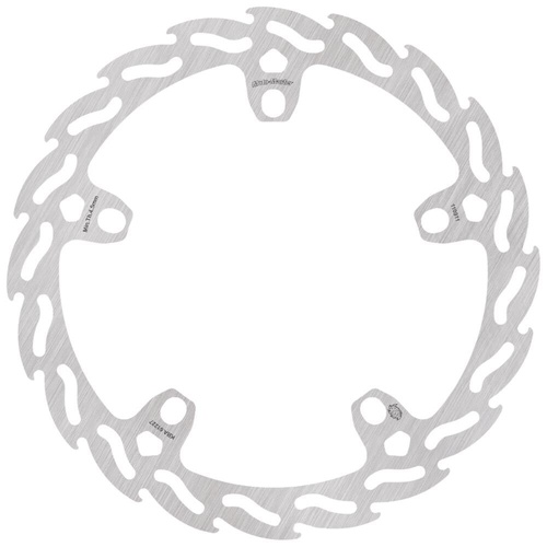 Moto-Master Indian Streetbike Right Front Flame Fixed Disc