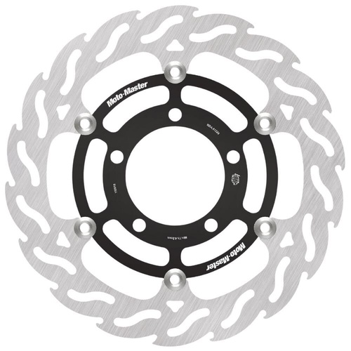 Moto-Master Kawasaki Streetbike Left Front Flame Floating Disc