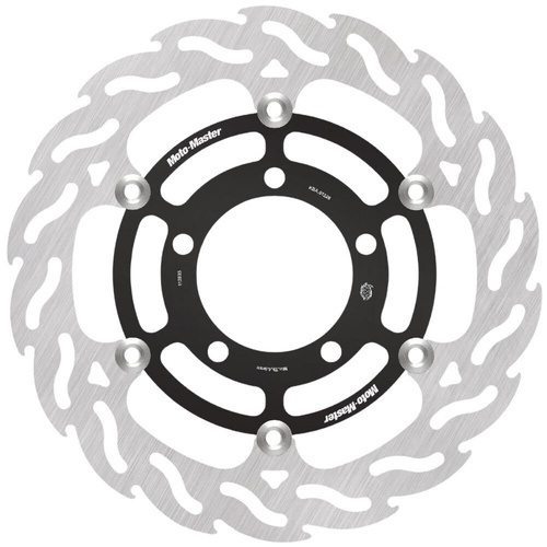 Moto-Master Kawasaki Streetbike Right Front Flame Floating Disc