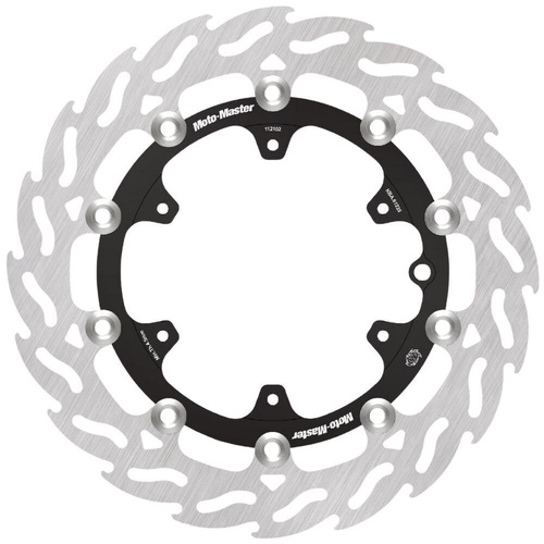 Moto-Master Husqvarna Streetbike 300mm Supermoto Racing Front Flame Floating Disc