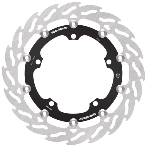 Moto-Master Triumph Streetbike Left Front Flame Floating Disc