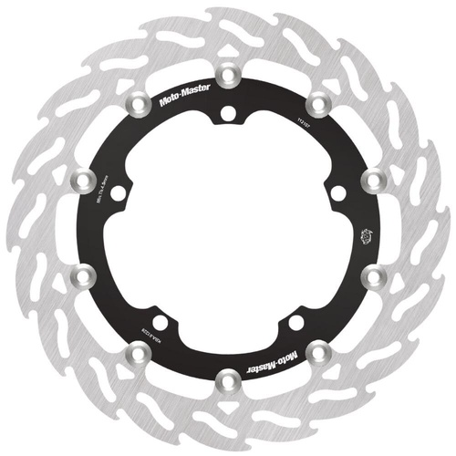 Moto-Master Triumph Streetbike Right Front Flame Floating Disc