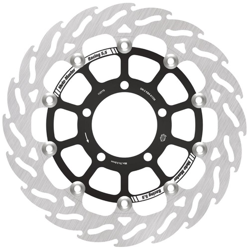 Moto-Master Triumph Streetbike Left Front Flame Racing 5.5mm Disc