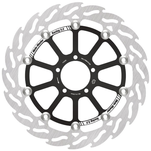 Moto-Master KTM Streetbike Left Front Flame Racing 5.5mm Disc