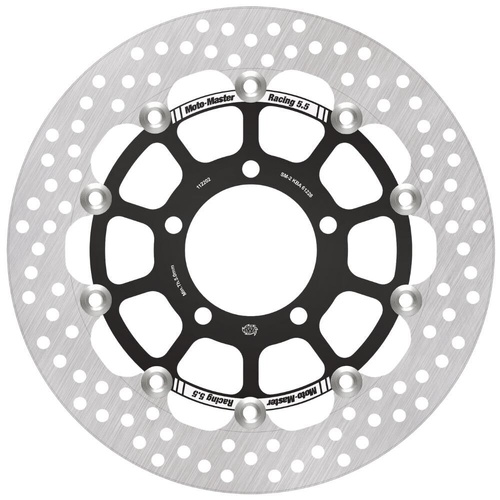 Moto-Master Kawasaki Streetbike Left Front Halo Racing 5.5mm Disc