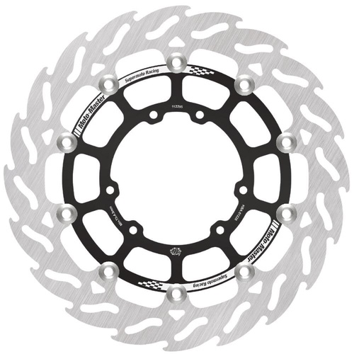 Moto-Master Honda 300mm Supermoto Racing Front Flame Floating Disc