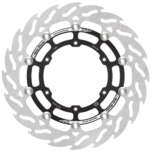 Moto-Master Fantic 300mm Supermoto Racing Front Flame Floating Disc