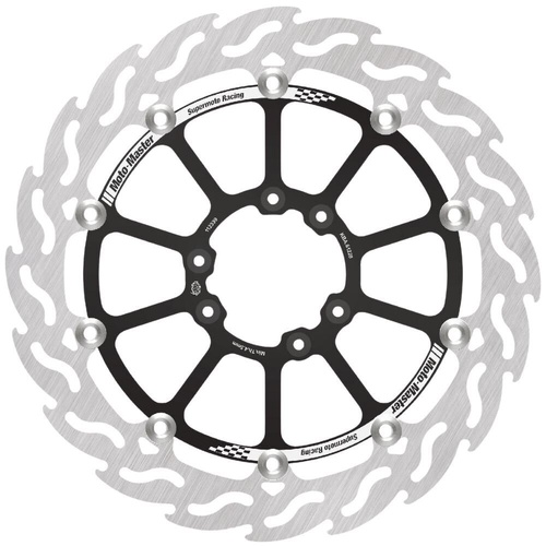 Moto-Master TM 320mm Supermoto Front Flame Floating Racing Disc