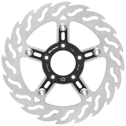 Moto-Master Harley Davidson Streetbike Left Front Custom Flame Floating Disc