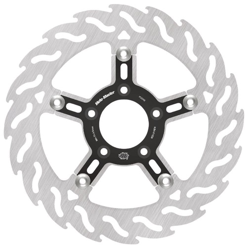 Moto-Master Harley Davidson Streetbike Right Front Custom Flame Floating Disc