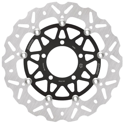 Moto-Master Kawasaki Streetbike Left Front Floating Nitro Series Disc