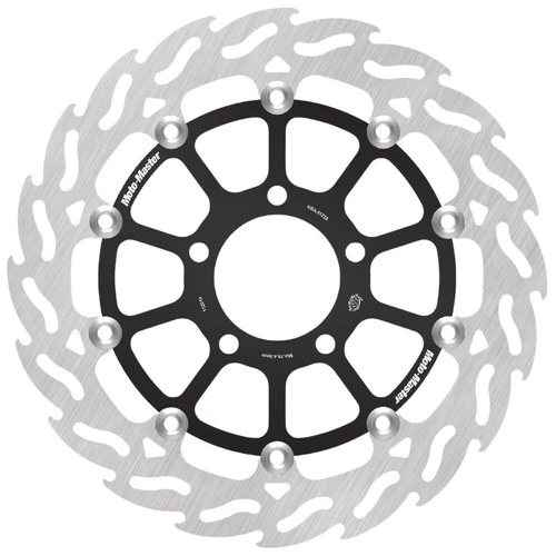 Moto-Master Suzuki Streetbike Left Front Flame Floating Disc