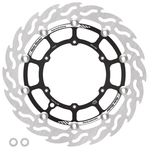 Moto-Master Husqvarna 320mm Supermoto Front Flame Floating Racing Disc