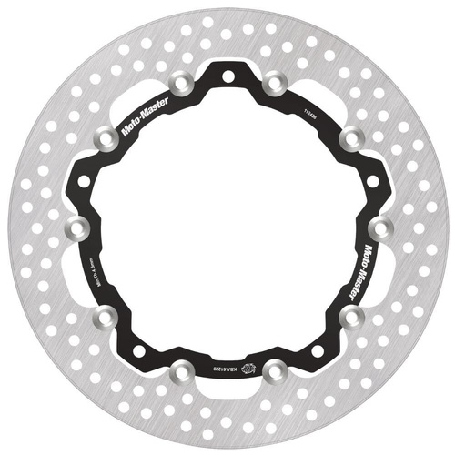 Moto-Master Indian Streetbike Left Front Halo Floating Disc