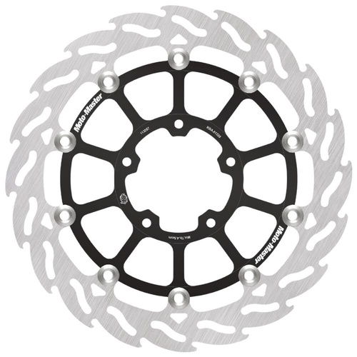 Moto-Master Zero Streetbike Right Front Flame Floating Disc