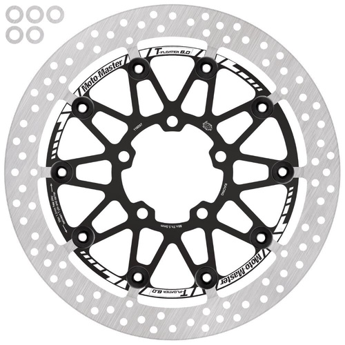 Moto-Master Kawasaki Front Left Halo T-Floater 6.0 Professional Racing Disc