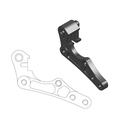 Moto-Master Sherco 270mm Front Caliper Bracket