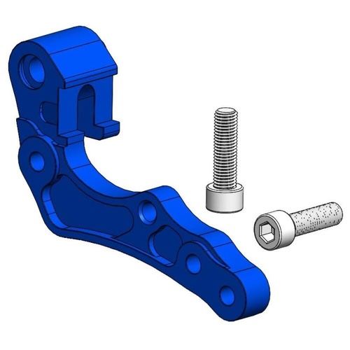 Moto-Master Husqvarna Blue 260mm Front Caliper Bracket
