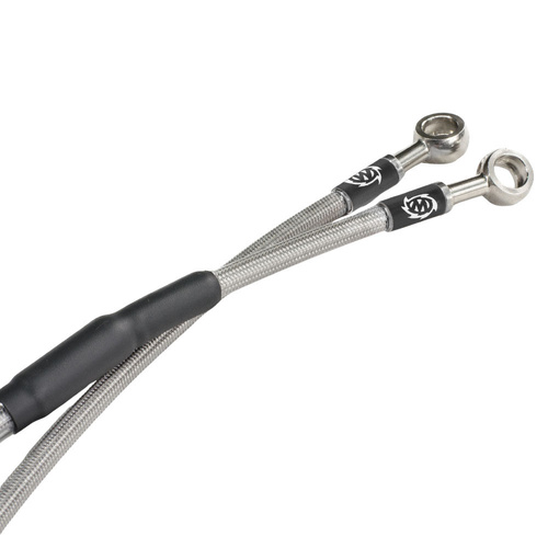 Moto-Master Yamaha Supermoto Street Brake Lines (With Headlight)