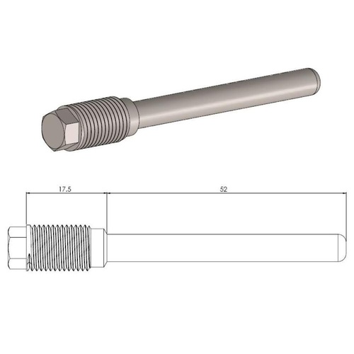 Moto-Master Fantic Rear Brake Pad Pins