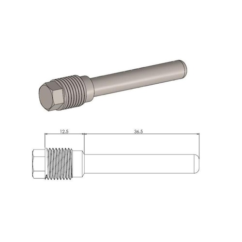 Moto-Master Rieju Front Brake Pad Pins