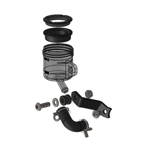 Moto-Master RMC Brake Reservoir Remote Mount Kit