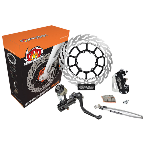 Moto-Master Husaberg 320mm Supermoto RMC-R Flame Brake Kit