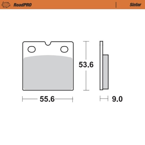 Moto-Master Indian Sintered Rear Brake Pads