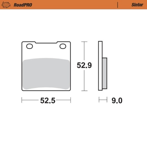 Moto-Master Kawasaki Sintered Rear Brake Pads